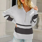 Pull À Col Rond avec Manches Longues pour Femme | Idéal pour L’Hiver