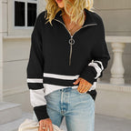 Pull À Col Rond avec Manches Longues pour Femme | Idéal pour L’Hiver