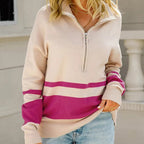 Pull À Col Rond avec Manches Longues pour Femme | Idéal pour L’Hiver