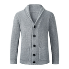 Gilet à Boutons avec Coupe Ajustée pour Hommes | Idéal pour l’Automne et l’Hiver