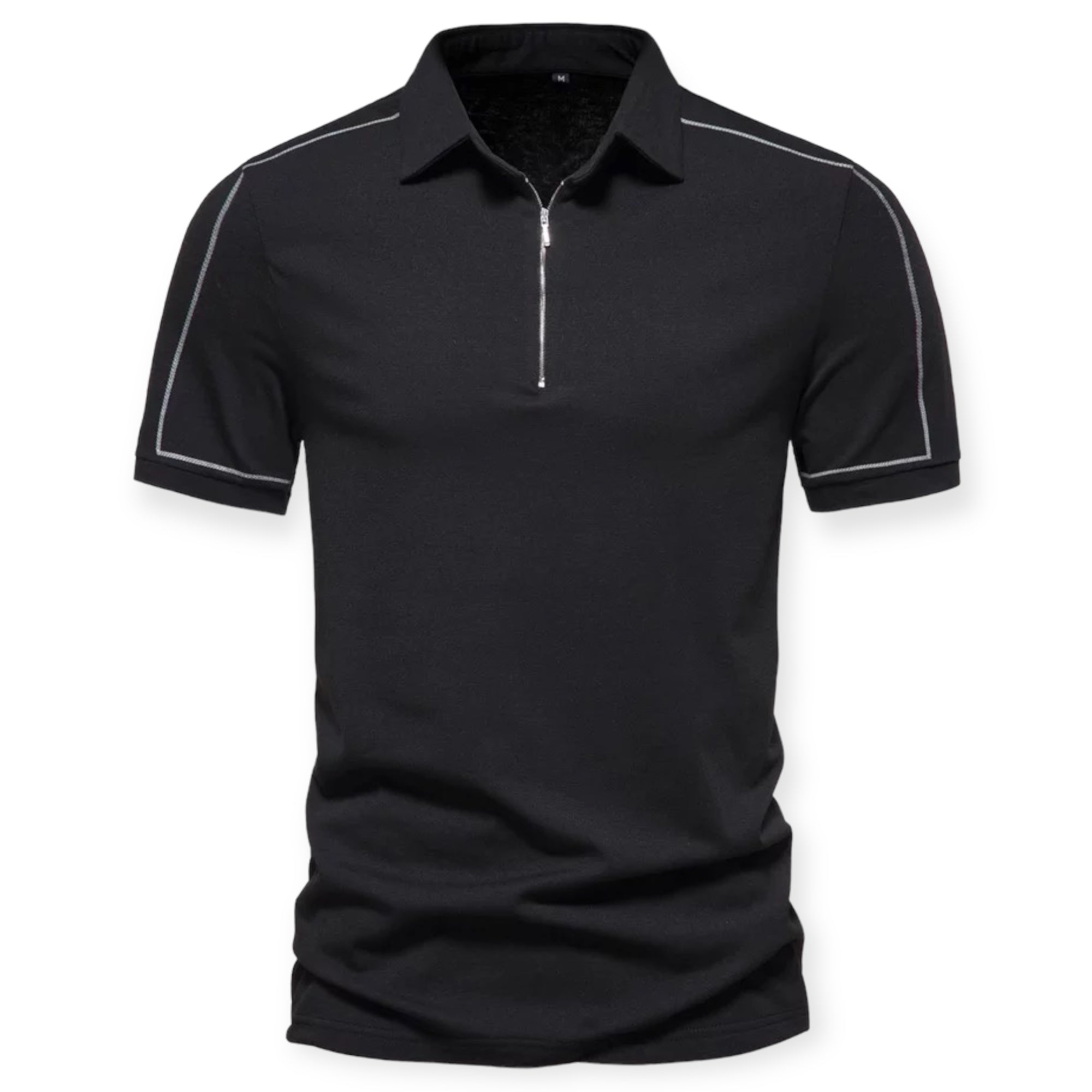 Chemise À Manches Courtes Avec Fermeture Zippée Pour Homme | Idéale Pour Un Usage Quotidien