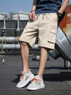 Short Cargo avec Poches Multiples pour Homme | Idéal pour l'Été