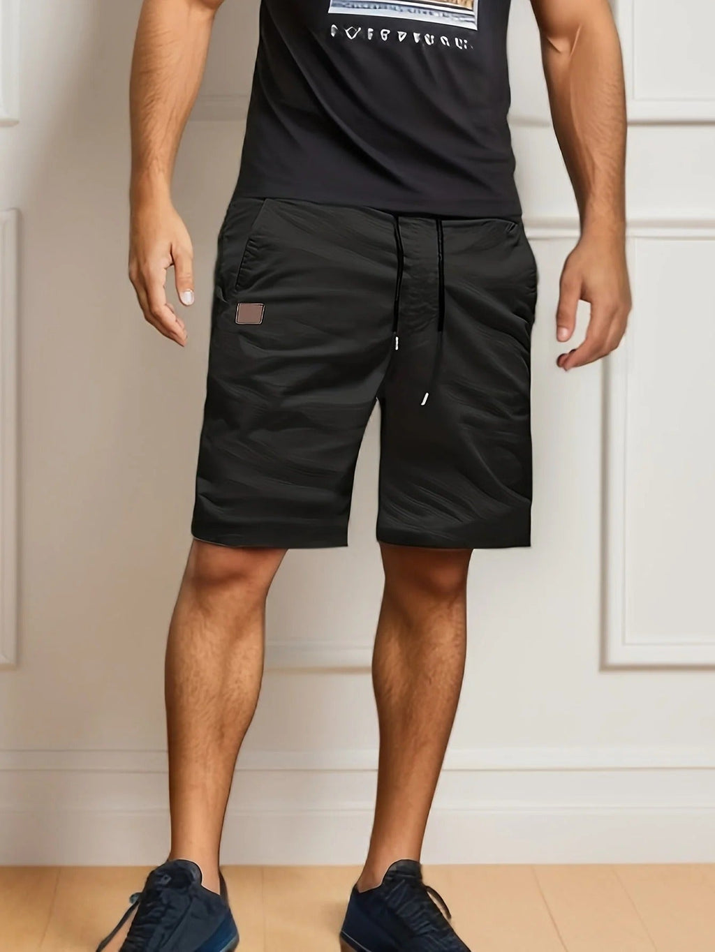 Short Cargo avec Taille Élastique pour Homme | Idéal pour l'Été