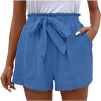 Short à Taille Haute avec Coupe Classique pour Femme | Idéal pour l'Été et les Sorties Décontractées
