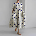 Robe Imprimée à Fleurs pour Femme avec Coupe Droite | Idéale pour l’Été