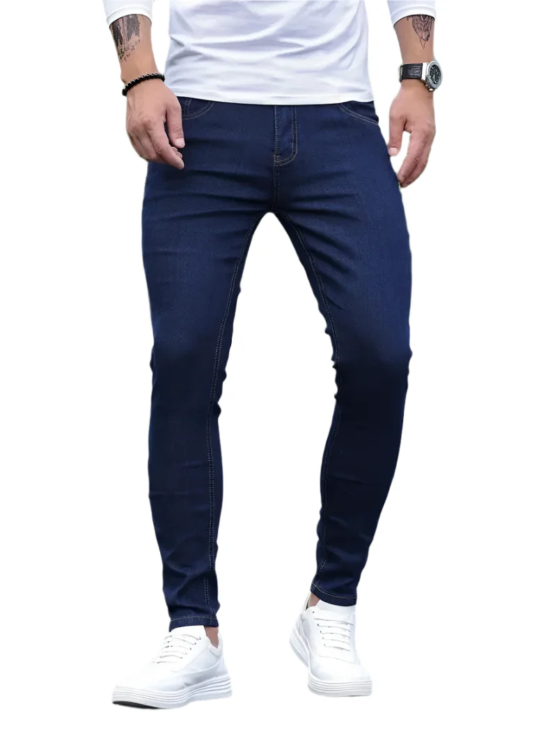 Jean Coupe Classique pour Homme avec Tissu Extensible | Idéal pour un Usage Quotidien