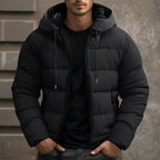 Veste D'hiver Avec Capuche Et Poches Pour Homme | Idéale Pour La Saison Froide