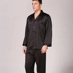 Ensemble Deux Pièces de Pyjama avec Haut à Manches Longues et Pantalon pour Homme | Idéal pour Un Usage Quotidien