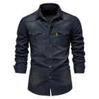 Chemise Slim-Fit avec Tissu Extensible pour Homme | Idéale pour un Usage Décontracté ou Quotidien