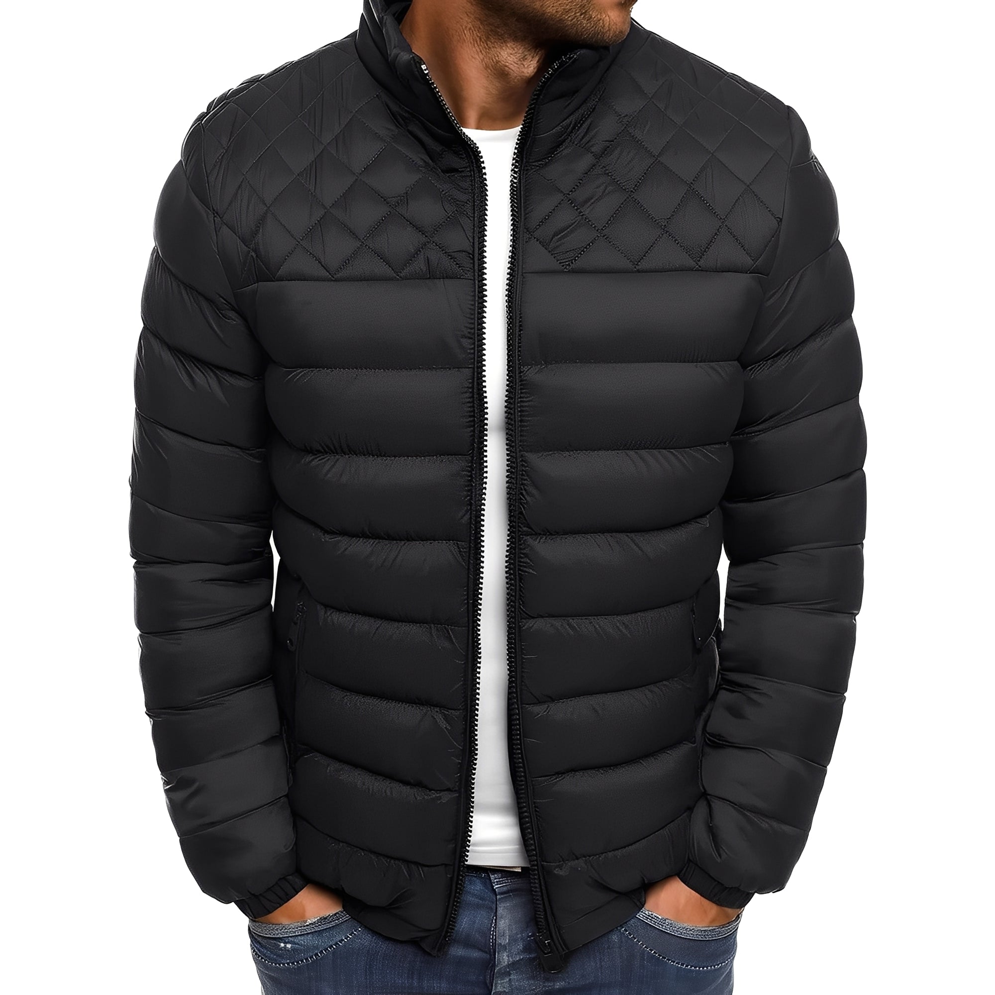 Veste d’Extérieur avec Poches Zippées pour Homme | Idéale pour Usage Quotidien