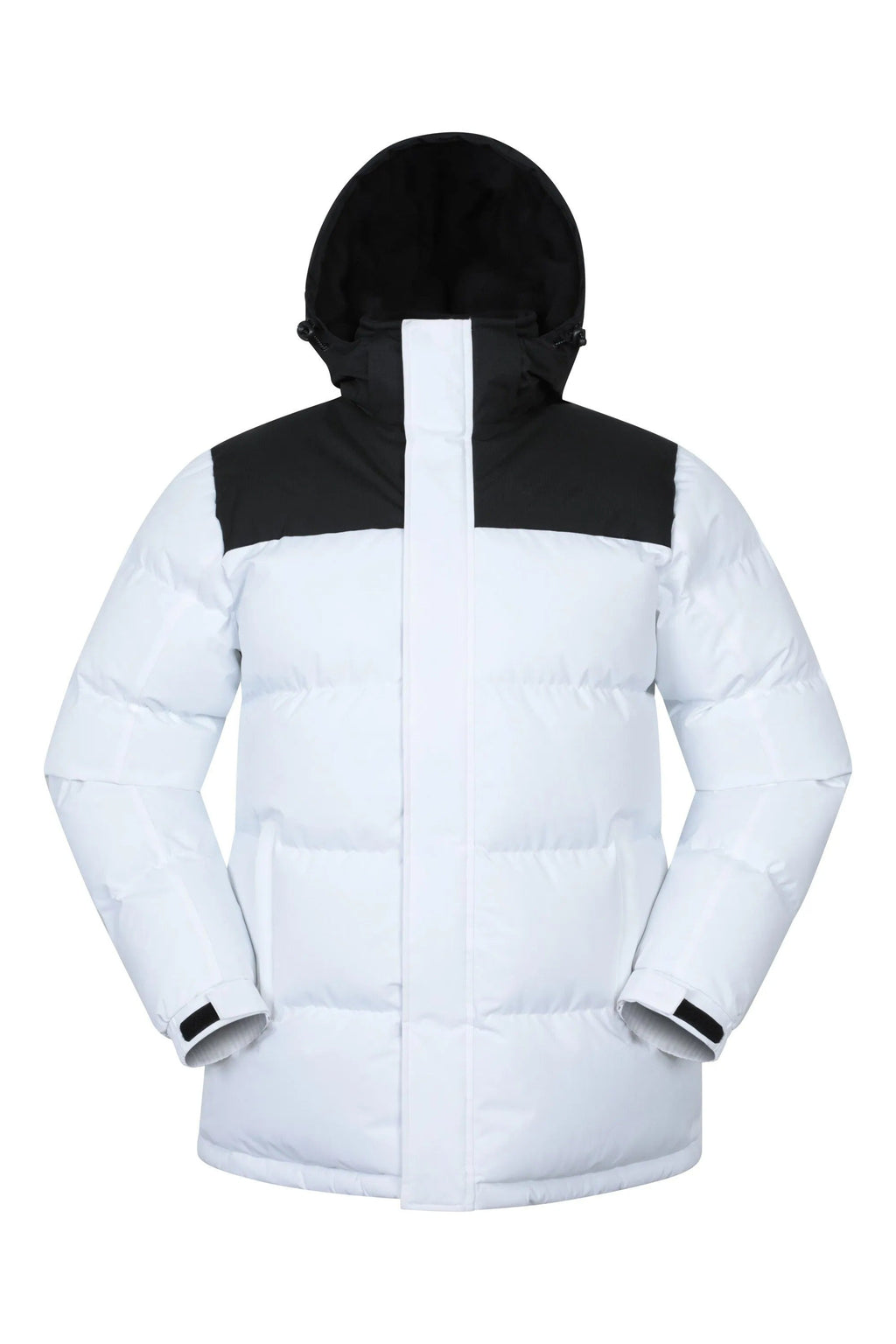 Veste Matelassée avec Capuche et Poches Zippées pour Homme | Idéale pour l’Hiver