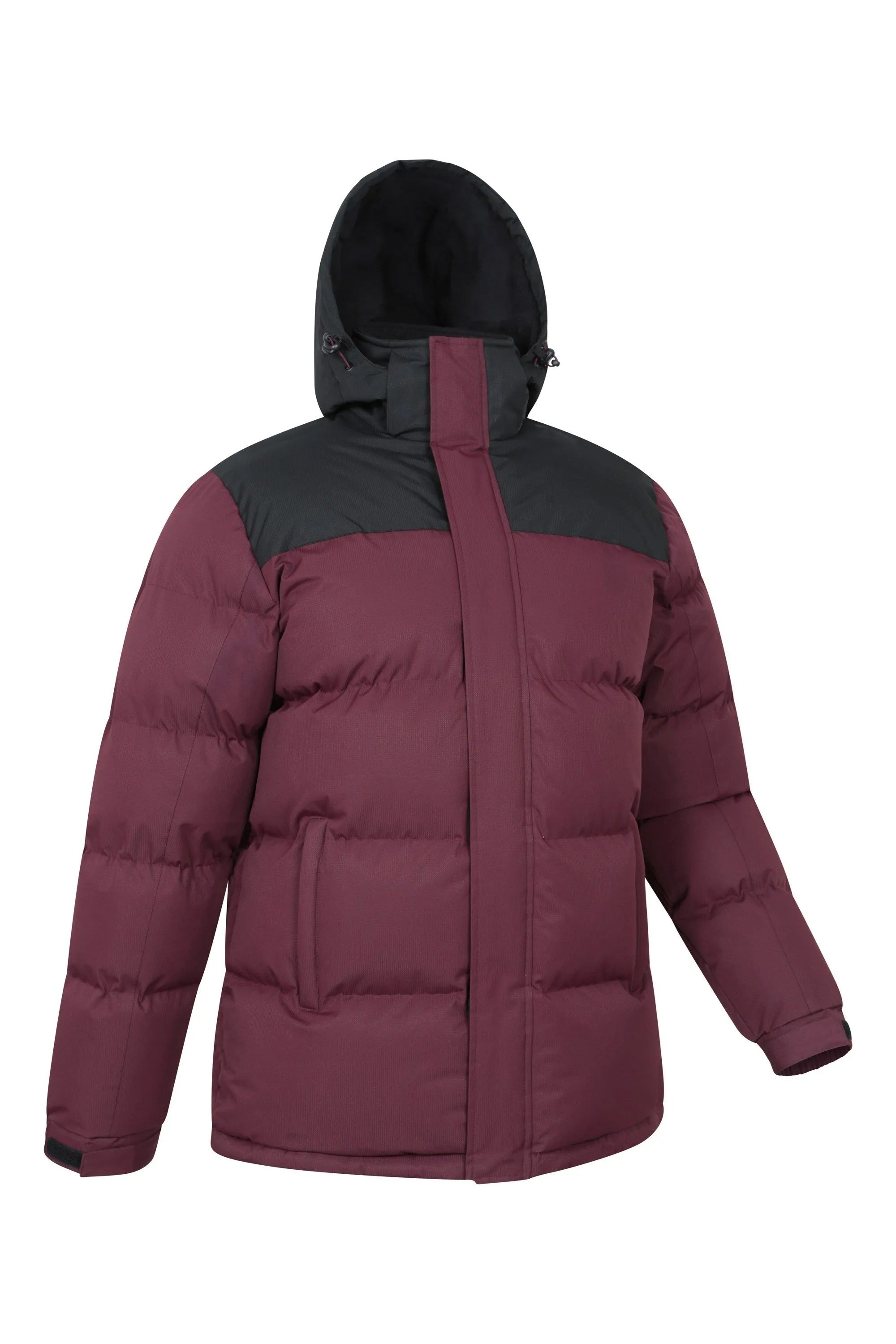 Veste Matelassée avec Capuche et Poches Zippées pour Homme | Idéale pour l’Hiver