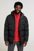 Veste Matelassée avec Capuche et Poches Zippées pour Homme | Idéale pour l’Hiver