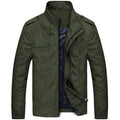 Veste à Col Montant pour Hommes avec Fermeture Zippée | Idéal pour Tenues Quotidiennes