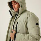 Veste Matelassée avec Capuche et Poches Zippées pour Homme | Idéale pour l’Hiver
