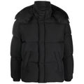 Veste Noire à Capuche avec Fermeture Éclair et Poches pour Homme | Idéale pour l’Hiver