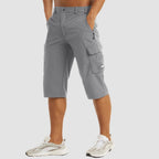 Short Cargo Léger avec Taille Élastique pour Homme | Idéal pour l'Été