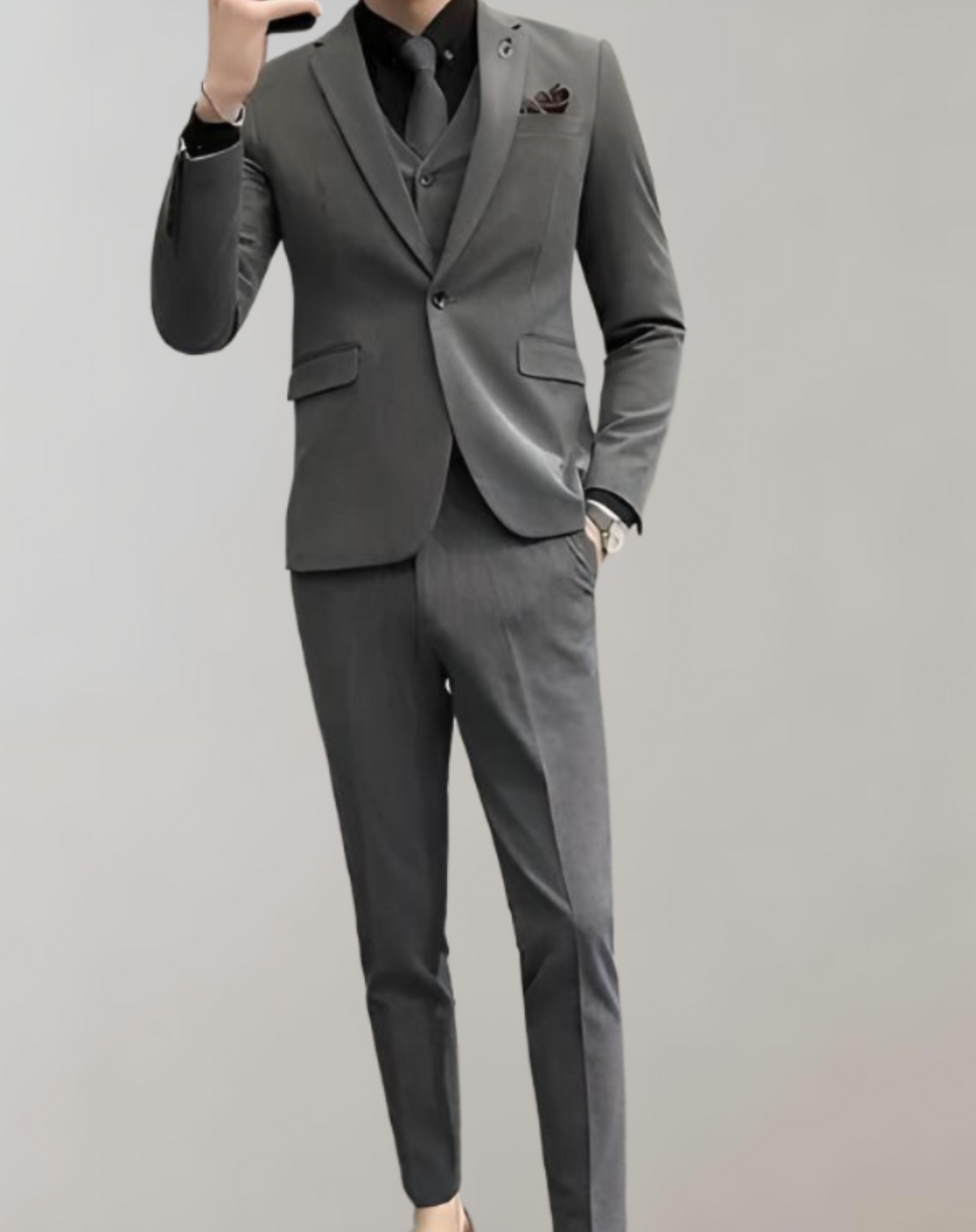 Ensemble Trois Pièces Pour Homme | Idéal Pour Usage Quotidien Et Sorties