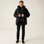 Veste Matelassée avec Capuche et Poches Zippées pour Homme | Idéale pour l’Hiver