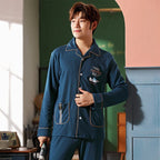 Ensemble D’intérieur Avec Haut À Manches Longues Pour Homme | Idéal Pour L’automne