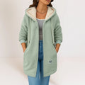 Veste avec Capuche et Fermeture Zippée pour Femme | Idéale pour le Printemps et le Quotidien
