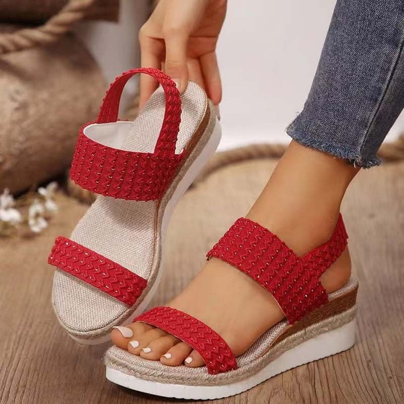 Sandales À Plateforme Avec Brides Ajustables Pour Femmes | Idéal Pour L'Été