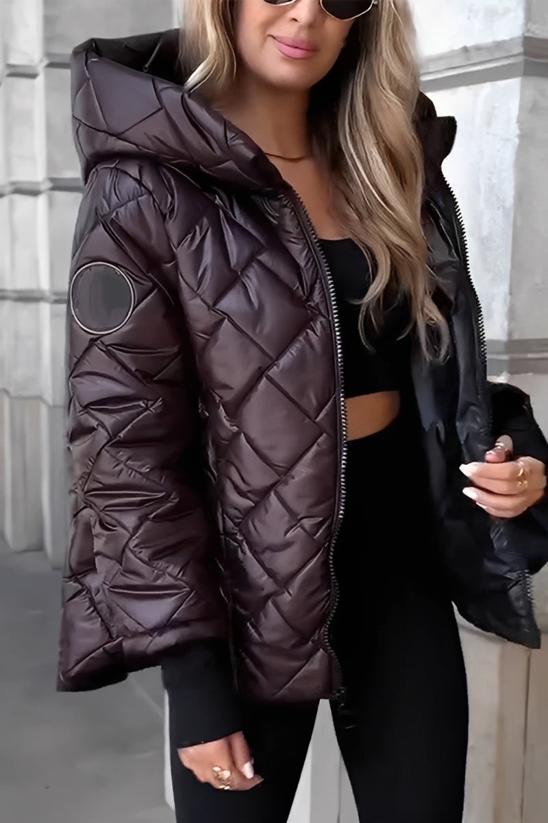 Veste à Capuche avec Fermeture Zippée pour Femme | Idéale pour le Quotidien et les Loisirs