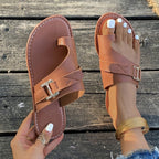 Sandales Entre-Doigts Avec Bride Ajustable Pour Femmes | Idéal Pour Saisons Chaudes