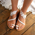 Sandales Plates Avec Brides Pour Femmes | Idéal Pour L’été