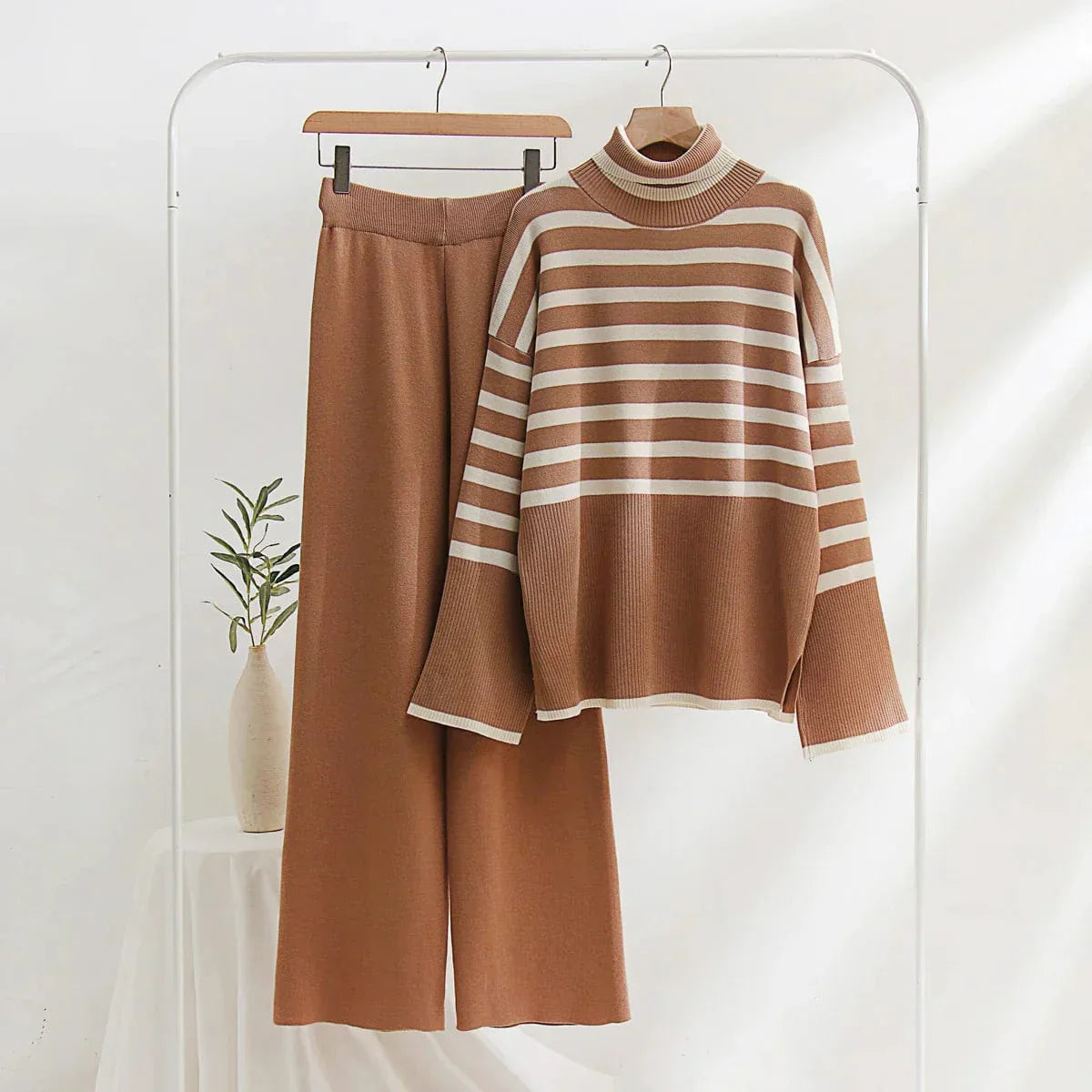 Ensemble Deux Pièces avec Haut Et Pantalon pour Femmes | Idéal pour Les Occasions Quotidiennes Et Professionnelles