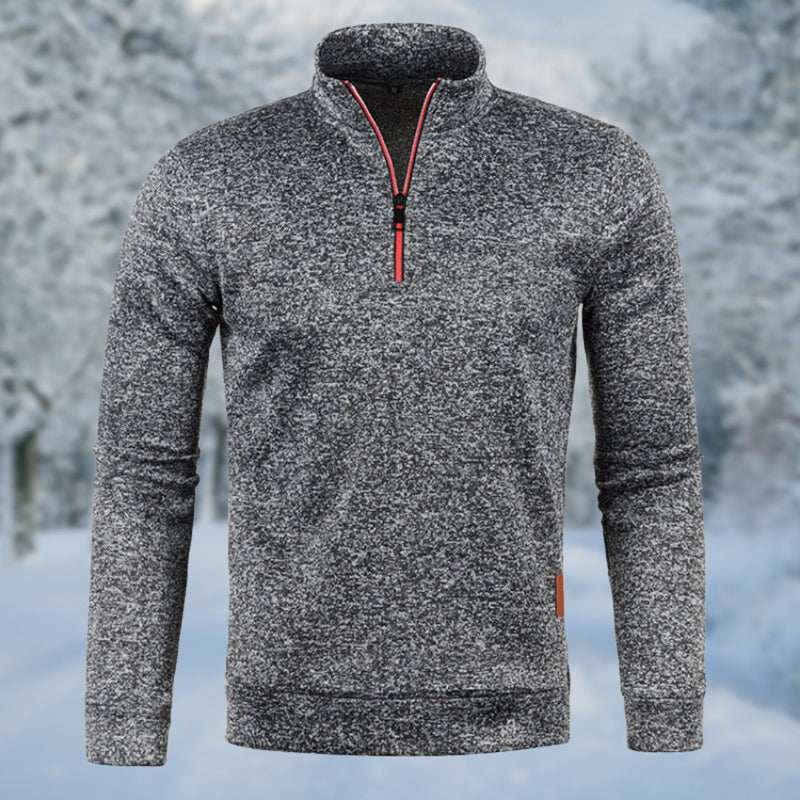 Pull À Col Montant Avec Col Zippé Pour Homme | Idéal Pour Un Usage Décontracté