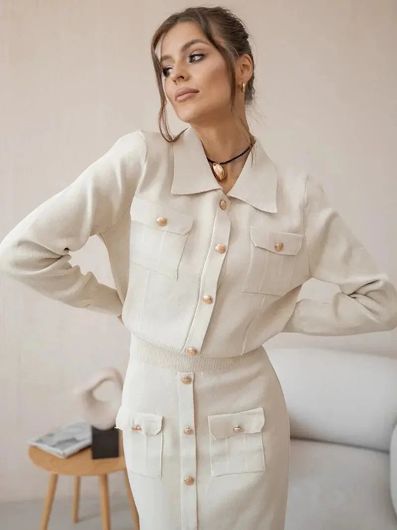 Ensemble Blazer Et Jupe Pour Femme | Idéal Pour Un Usage Professionnel Et Quotidien