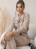 Ensemble Blazer Et Jupe Pour Femme | Idéal Pour Un Usage Professionnel Et Quotidien
