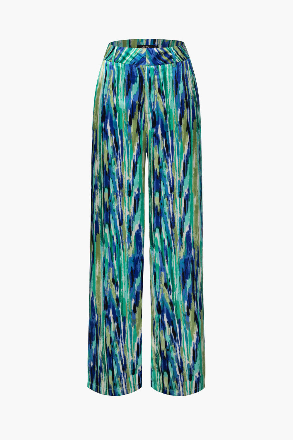 Pantalon Taille Haute Avec Motif Marbré Pour Femmes | Idéal Pour Tenues Quotidiennes Et Sorties