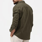 Blouse Cargo À Poches Pour Hommes | Idéal Pour Un Usage Quotidien