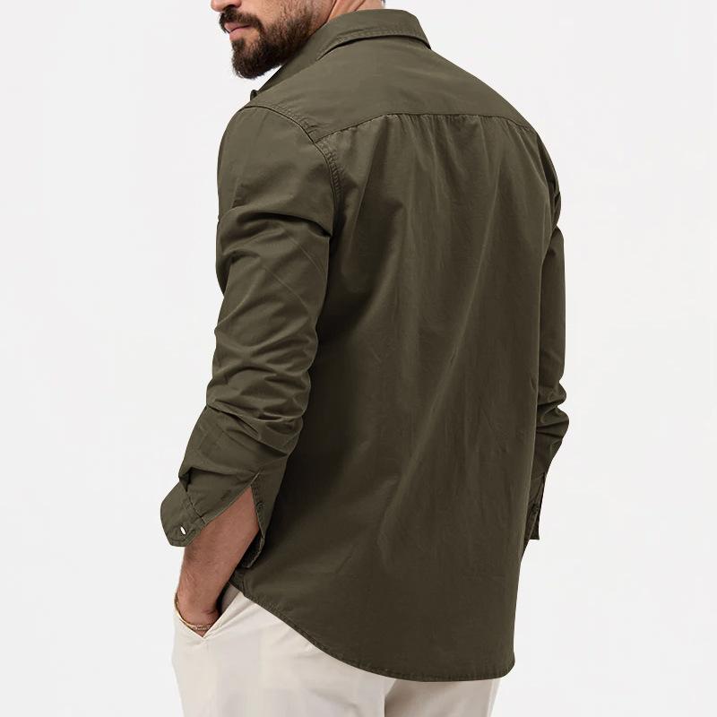 Blouse Cargo À Poches Pour Hommes | Idéal Pour Un Usage Quotidien