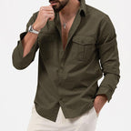 Blouse Cargo À Poches Pour Hommes | Idéal Pour Un Usage Quotidien