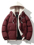 Veste Matelassée avec Capuche et Poches pour Homme | Idéale pour l’Hiver