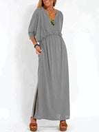Robe Longue avec Coupe Cintrée pour Femme | Idéale pour les Soirées et Événements Formels
