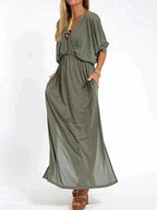 Robe Longue avec Coupe Cintrée pour Femme | Idéale pour les Soirées et Événements Formels
