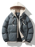 Veste Matelassée avec Capuche et Poches pour Homme | Idéale pour l’Hiver