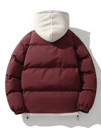 Veste Matelassée avec Capuche et Poches pour Homme | Idéale pour l’Hiver