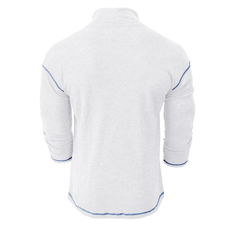 Pull Asymétrique À Col Haut Pour Homme | Idéal Pour Les Périodes Fraîches