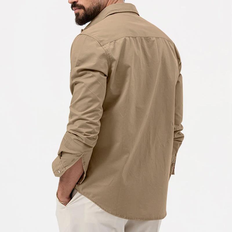 Blouse Cargo À Poches Pour Hommes | Idéal Pour Un Usage Quotidien