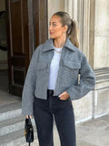Veste Courte à Coupe Ajustée pour Femme | Idéale pour la Mi-Saison