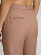 Pantalon Taille Haute Avec Coupe Droite Pour Femmes | Idéal Pour Occasions Et Usage Quotidien
