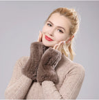 Gants Sans Doigts Hiver pour Femmes | Idéaux pour Le Quotidien Et Les Activités Extérieures