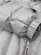 Veste Matelassée Longue avec Capuche pour Homme | Idéal pour la Saison Hivernale