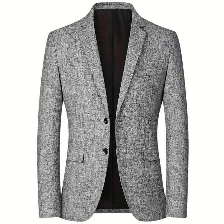 Blazer Pour Homme Avec Coupe Ajustée Et Fermeture Boutonnée Pour Adulte | Idéal Pour Usage Professionnel Et Formel