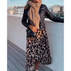 Robe Portefeuille Avec Motif Léopard pour Femmes | Idéale Pour L'Été Et Les Loisirs